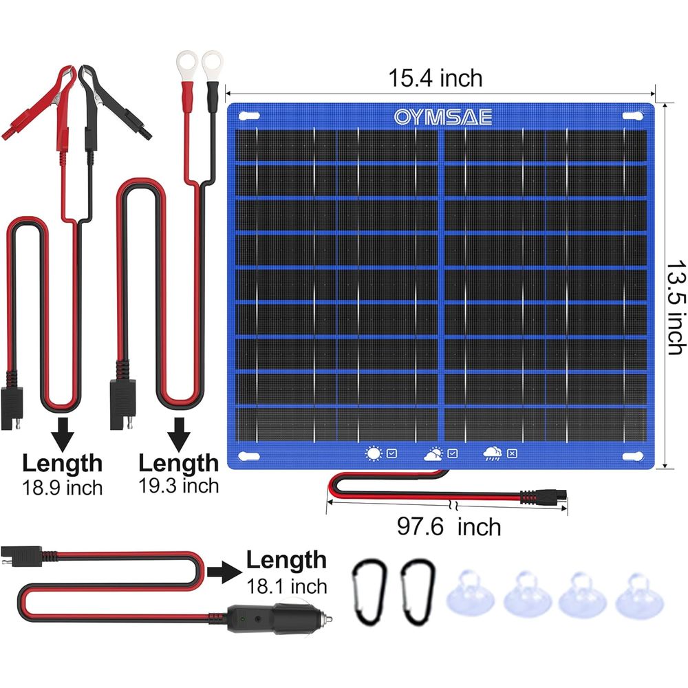 30W Solar Car Battery Charger  - Car Charger ulasan dan harga