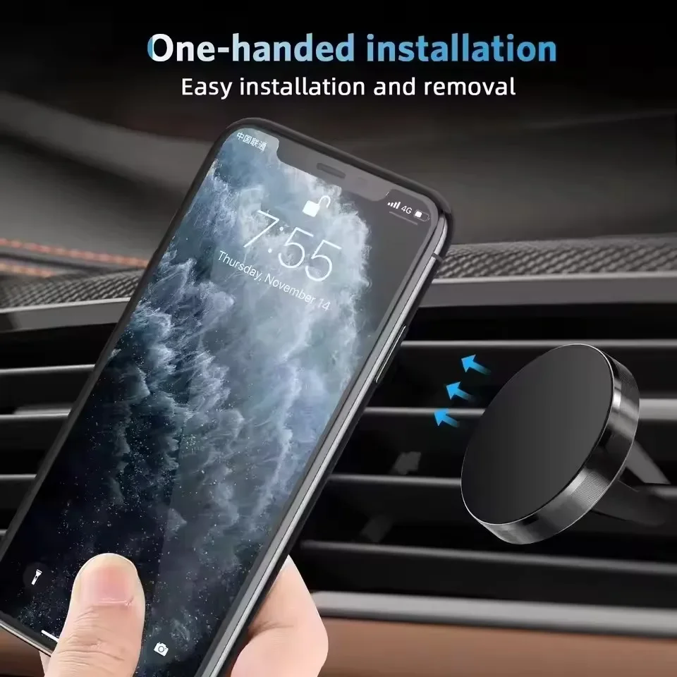 Magnetic Car Phone Holder Moun - Car Phone Holder ulasan dan harga