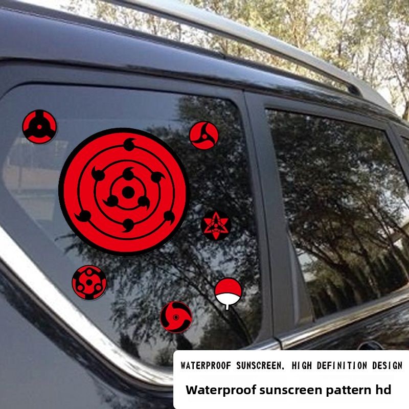 Sharingan Eye Die-cut Sticker  - Car Accessories Japanese ulasan dan harga