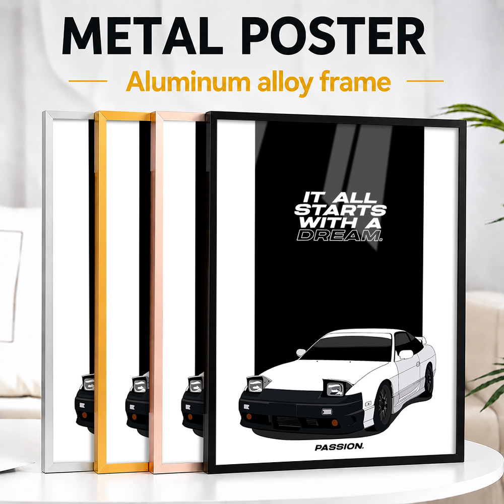 Dream Car Metal Poster With Al - Car Mirror ulasan dan harga