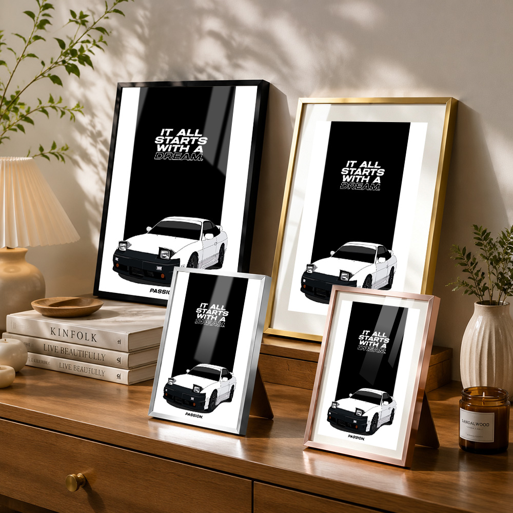 Dream Car Metal Poster With Al - Car Mirror ulasan dan harga