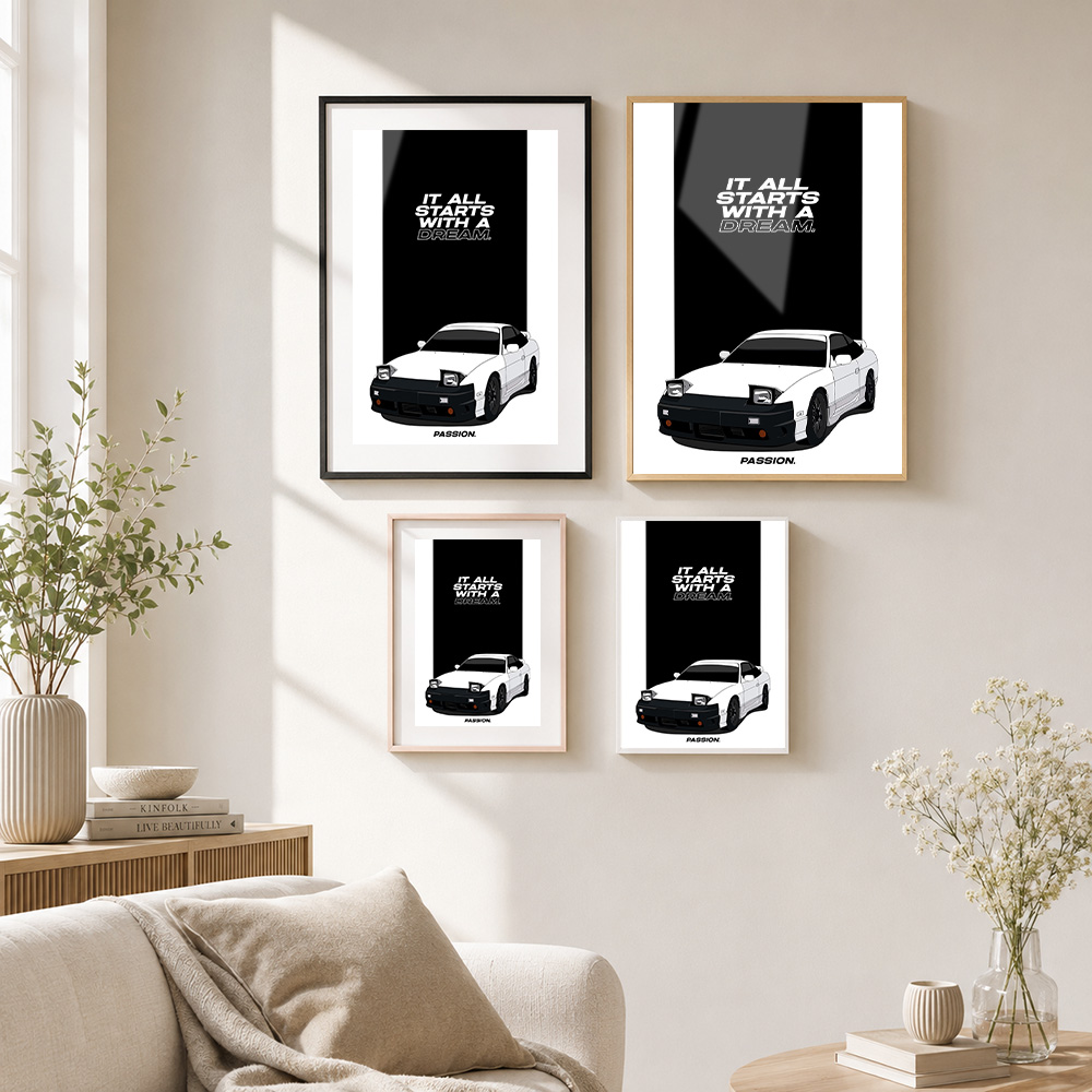Dream Car Metal Poster With Al - Car Mirror ulasan dan harga