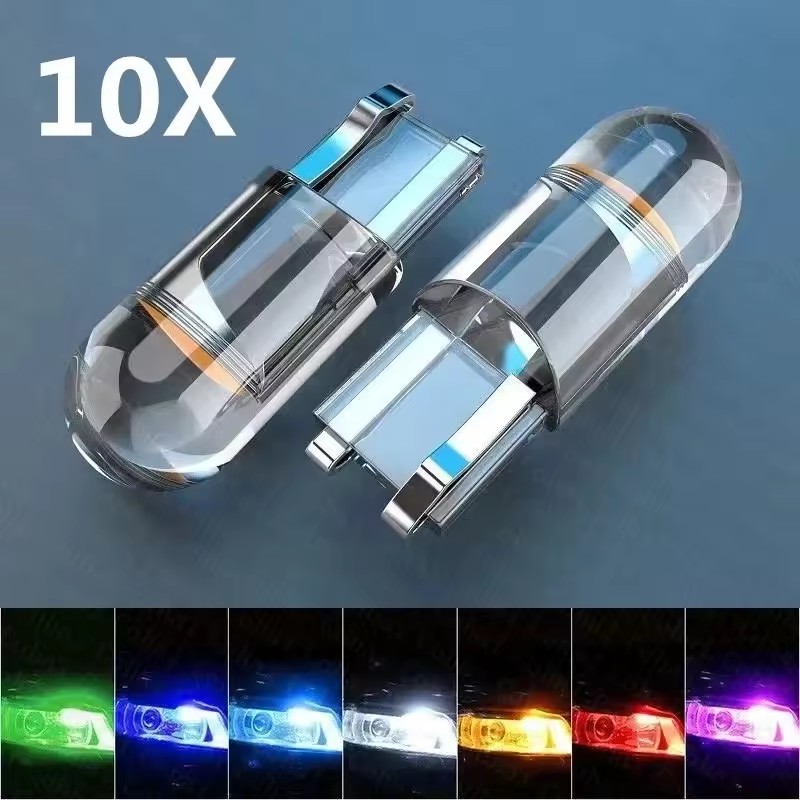 Super Bright 10 Pcs W5W 194 T1 - Car Led Light ulasan dan harga