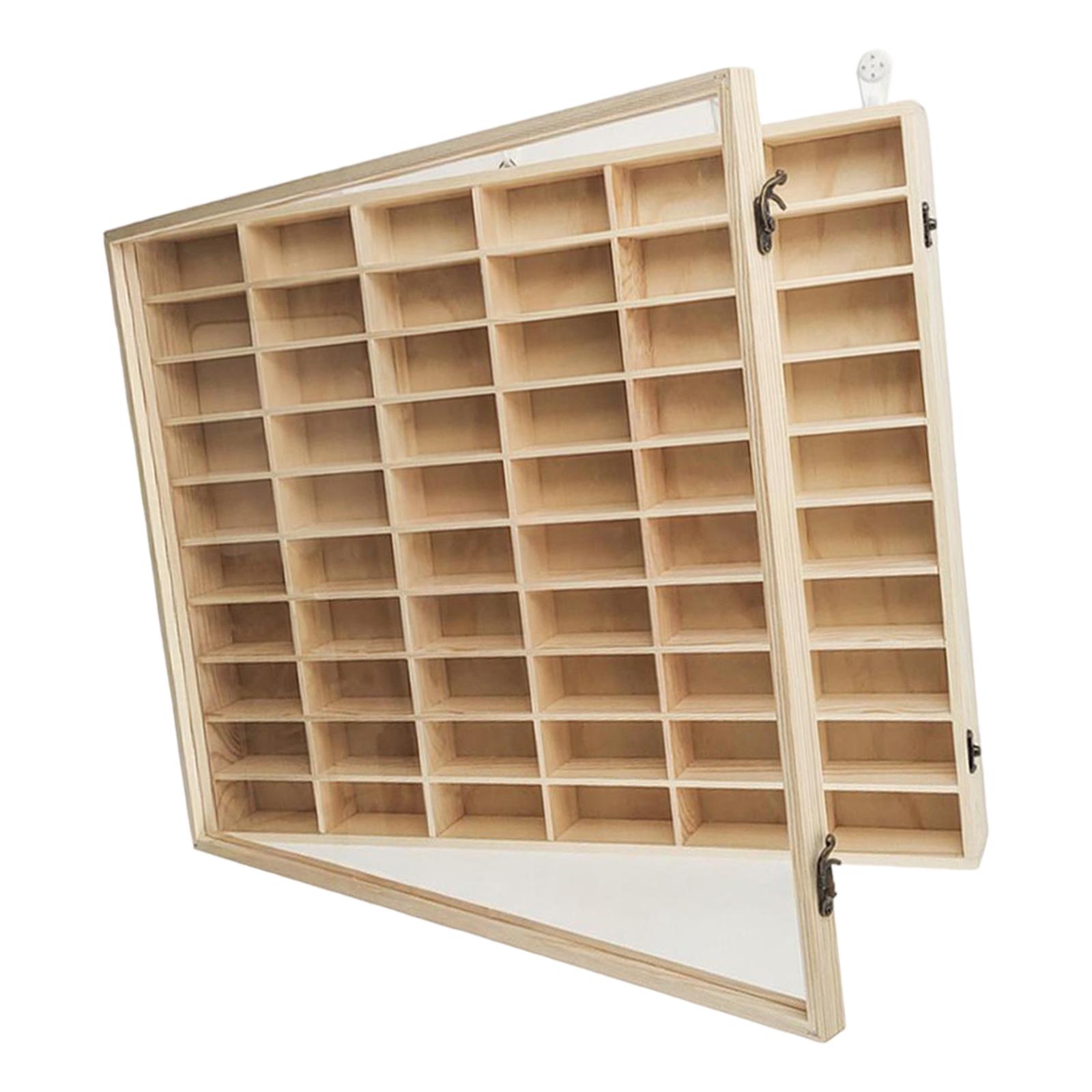 Wooden Toy Car Display Case Mu - Car Organizer ulasan dan harga