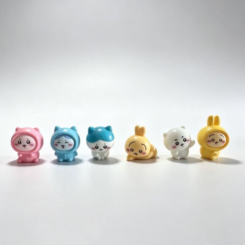 Chiikawa Mini Figurine, Cute U - Car Accessories Japanese ulasan dan harga