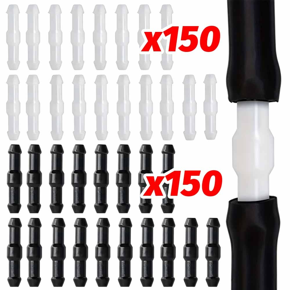 Black+White Straight Connector - Car Wiper ulasan dan harga